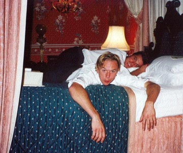 Jamie and Jarrad test the 4 poster